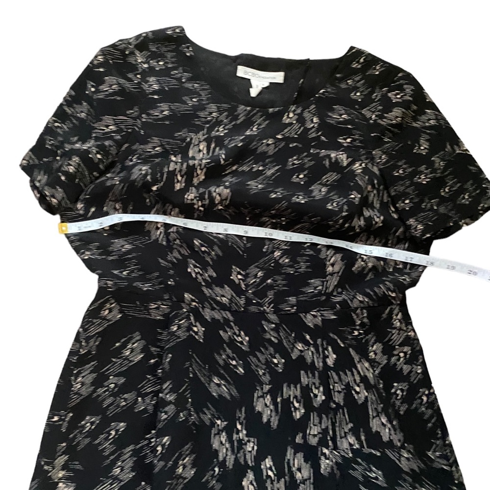 Bcbgeneration Lined Printed Short Sleeve Dress - image 8